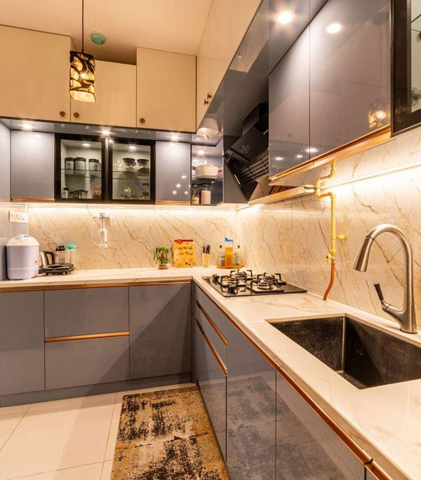 Perfect wooden kitchen
